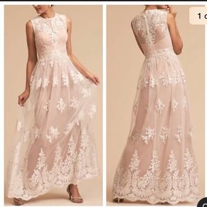 Anthropologie BHLDN Malcolm Wedding Dress Bridal